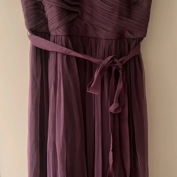 Hitherto Purple Long Dress, size 10 - Picture 3 of 6